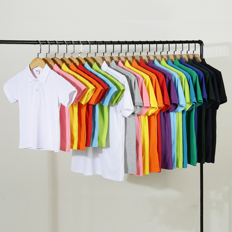 Logotipo personalizado Camisetas uniformes Camisetas de algodón en branco para nenos