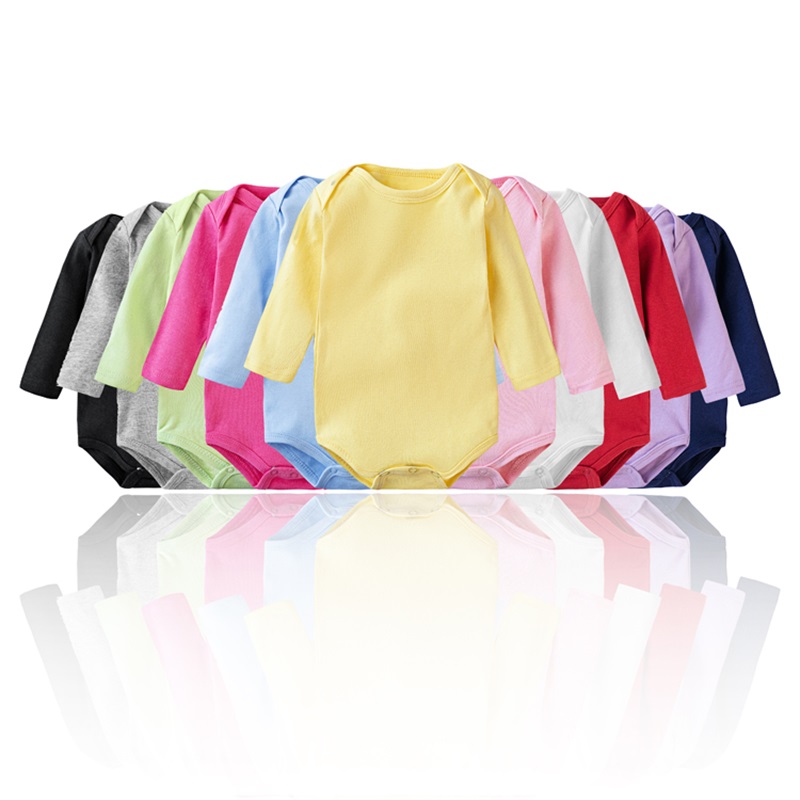 Personalizado peitado algodón bebé Onesie
