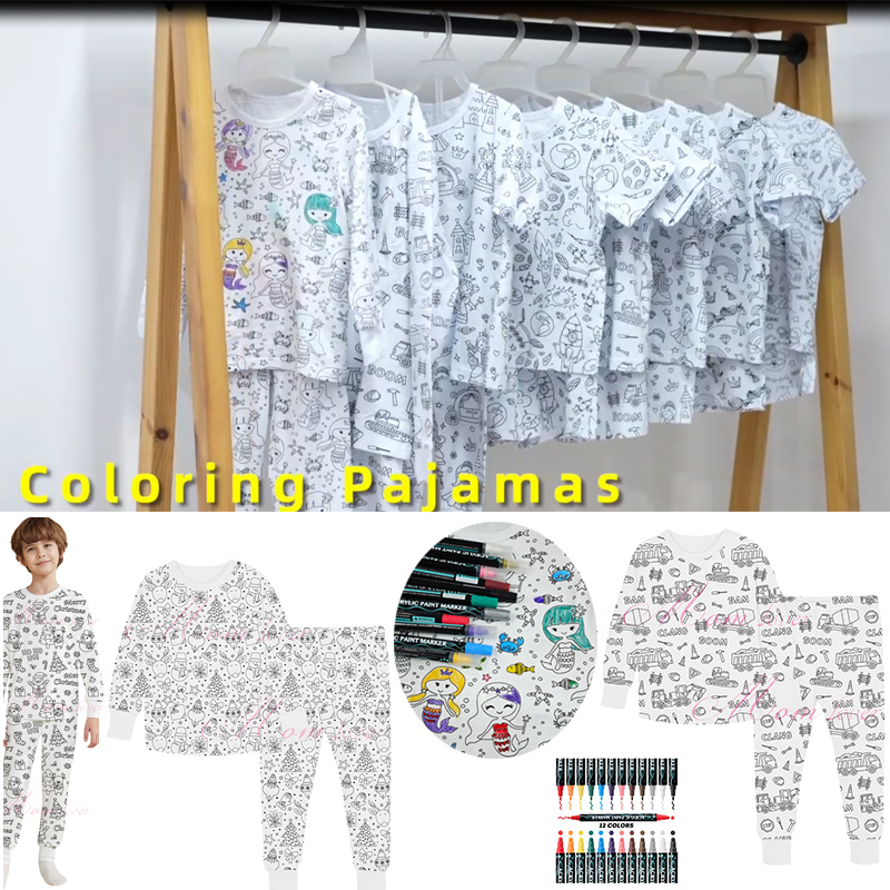 Conxuntos de pijamas para nenos de 3 a 8 anos
